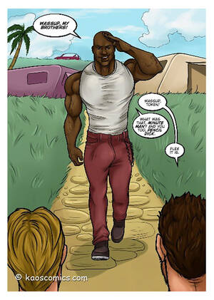Gay Orgy Comics - Mad interracial erotic comics performs hardcore nonstop beach orgy