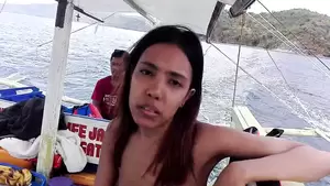asian topless boat - Filipino Naturist Couple .. nude boat trip | xHamster
