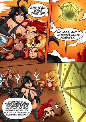 Lesbian Godzilla Porn - Kaiju Girls [WitchKing00] - 2 . Kaiju Girls - Chapter 2 [WitchKing00] -  AllPornComic