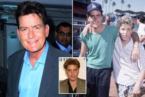 Just Toddler Porn Boys - Charlie Sheen's divorce papers hint at gay porn addiction involving  'teenage boys' as he denies raping 13-year-old Corey Haim
