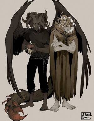 gari la animated cartoon porn - Do Morgott and Mohg like each other? I can't find any lore explaining their  relationship (picture was made by u/miregari) : r/Eldenring