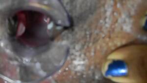 black girls speculum - Black woman creampie speculum look inside - trying get pregnant -  inseminated - XNXX.COM