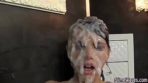japanese girl covered in goo - Slime covered glam babe - XVIDEOS.COM