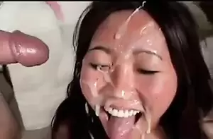 asian double facial - Double facial for LeiLi | xHamster