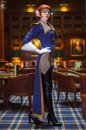 Captain Amelia Disney Feet Porn - Astounding TREASURE PLANET Cosplay of Captain Amelia