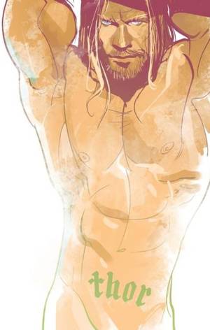 cartoon thor nude - Naked Thor by Otto Schmidt