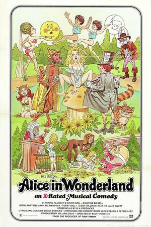 Alice In Wonderland Vintage Porn - Classic Movie Poster - Alice in Wonderland Adult Painting by Esoterica Art  Agency - Pixels