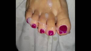 asian cum toes - Asian pedicure toes get cumshot. - XVIDEOS.COM