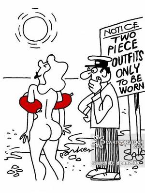 funny pictures of cartoon nudes - Nude Beaches funny cartoons from CartoonStock directory - the world's  largest on-line collection of cartoons and comics.