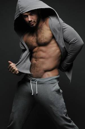 Lee Norris Gay Porn - Hairy, muscular gay porn star Jessy Ares poses for photographer Srdjan  Milinkovic.