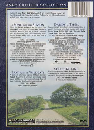 Andy Griffith Sex Cartoons - Amazon.com: Andy Griffith Collection (A Song for the Season / Daddy & Them  / Pray for the Wildcats / Street Killing) : Andy Griffith, Naomi Judd,  Billy Bob Thornton, William Shatner, Diane