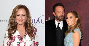 jennifer lopez deep throat shemale - Why Didn't Leah Remini Attend Jennifer Lopez's Wedding?