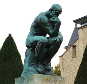 naturism nudism nudist girls penis - The Nude Thinker of Rodin. Rodin challenging the stereotypes ofâ€¦ | by  Robert G. LongprÃ© [he / him] | The Orange Journal | Medium
