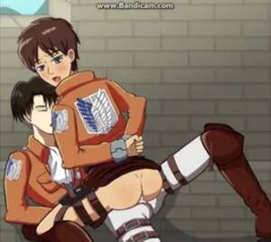 attack on titan cartoon sex - Attack on Titan gay sex animation by Lustrous. watch online or download