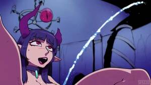 Lesbian Hentai Anal Dildo - Succubus Litika Tries Hard Anal (Hentai) watch online