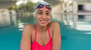 Japanese Pool Porn - How this gujarat-based swimmer became the only female Indian swimmer at the  tokyo olympics