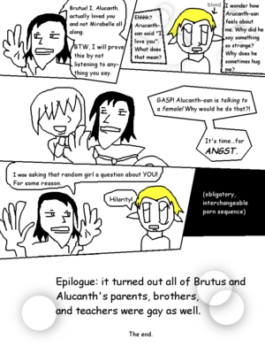 Nsfw Porn Comics - One-Page #1 â€œBrutus Guest Comic [NSFW Text]â€
