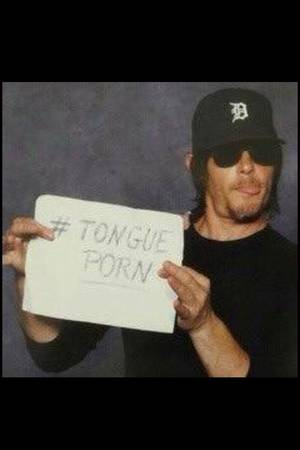Norman Porn - Tongue porn