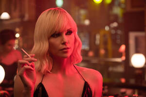 Charlize Theron Blowjob - Broughton, Lorraine Broughton: â€œAtomic Blondeâ€ a stylishly fun, hyper-cool  kick