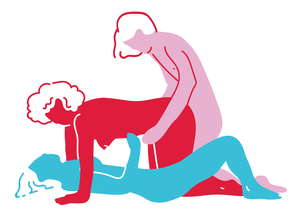 crazy sex positions threesome - 11 Threesome Sex Positions That Are Totally Hot, Per Experts