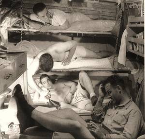 navy nudes - Oh Man, I Want To Bunk Up Here As Well.