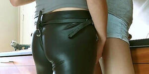 lesbian strap on cumshot - Requested Strapon Internal Cumshot After The Breakfast HD SEX Porn Video  23:00