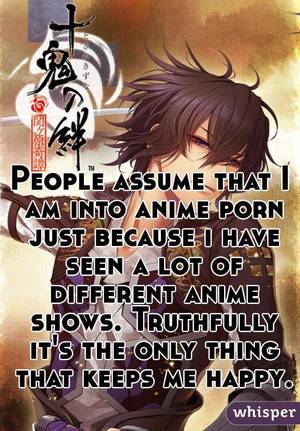 Anime Porn Poster - People assume that I am into anime porn just because i have seen a lot of  different ...