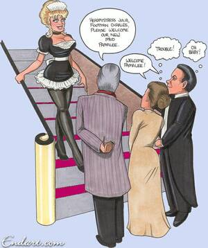 mature spanking animated - Spanking Pamelee- Pam Maid - Porn Cartoon Comics