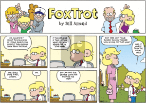 Fox Trot Comic Porn - Should Kids Be Taught Religion? - Deeper Waters