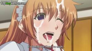 busty girl hentai cumshots - Hentai Busty Teen In Uniform Gets Cumshot Porn Video