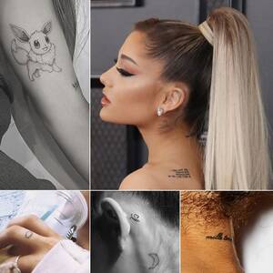 Harry Potter Ariana Grande Porn - Ariana Grande Tattoos Descriptions and Meanings | Us Weekly
