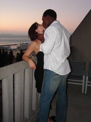 black and white interracial kissing - White Women Kissing their Black lovers