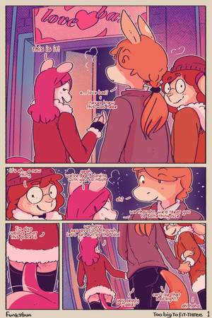 Lesbian Furry Porn Comics - Too Big to Fit Three Porn comic, Rule 34 comic, Cartoon porn comic -  GOLDENCOMICS