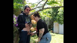 Bbw Blowjob Public - outside public blowjob cum pouring out of her mouth - XVIDEOS.COM