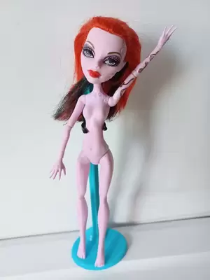 Monster High Doll Porn - Monster High Operetta Doll Nude Red Black Hair Tattoos 2011 Mattel READ! |  eBay