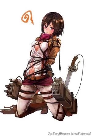 Attack On Titan Sexy Female - attack on titan tied anime ecchi girl