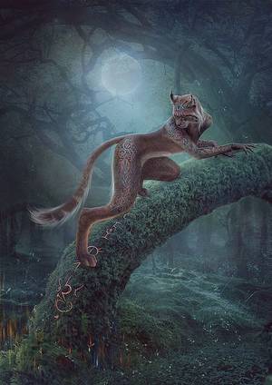 Gothic Art Fantasy Monster Porn - Vasylina Holodilina. Mythical Creatures ArtFantasy ...