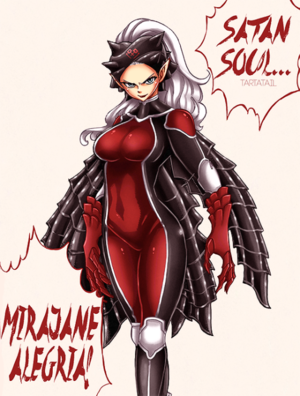 Fairy Tail Mirajane Satan Soul Porn - tartatail: Satan Soul: Mirajane Alegria Tumblr Porn