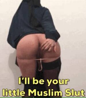 Arab Slut Porn Captions - Muslim Caption GIFs - Porn With Text