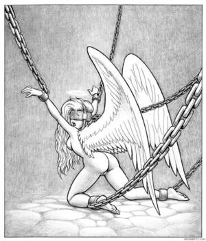 Female Angel Porn - Bondage Female Angel Artwork | BDSM Fetish