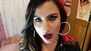 Lipstick Fetish Porn - Latex and lipstick fetish: blowjob | xHamster