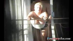 caught sex voyeur - sex and balcony (Voyeur get caught caught) - Pornjam.com