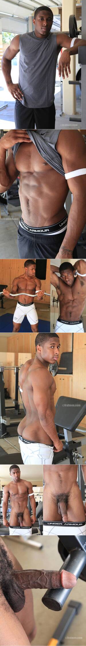 black teen jocks - Fratmen.TV: Keyon (Black Teen Jock) - WAYBIG