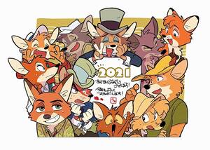 Foxy Loxy Porn - 86513 - safe, artist:uochandayo, br'er fox (disney), foxy loxy (chicken  little 1943), nick wilde (zootopia), tod (the fox and the hound), canine,  fox, mammal, red fox, anthro, feral, chicken little (1943), disney,