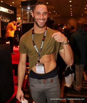 Hot Straight Male Porn Stars - Straight Male Porn Stars and Hot Guys at AVN Expo 2017