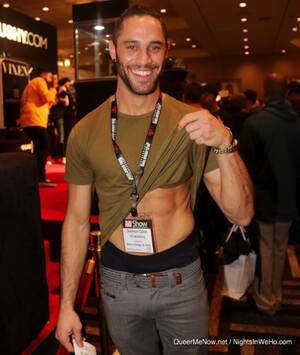 Hottest Straight Male Porn Stars - Straight Male Porn Stars and Hot Guys at AVN Expo 2017