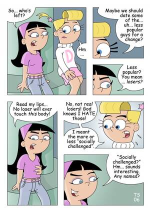Cartoon Fairly Oddparents Veronica - Veronica fucks Timmy (and yep, this is really what happens in this comics)  â€“ Fairly Odd Parents Porn