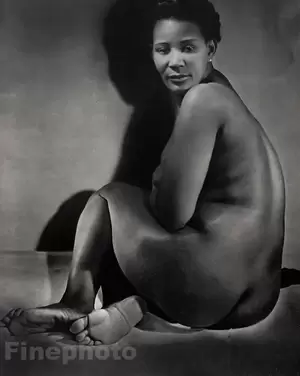 1940 Ebony - 1940s Vintage Black Female Nude Negro Naked Woman Ethnic Photo - Paul  Facchetti | eBay