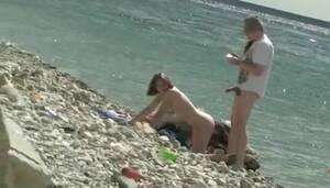 les bien naked beach party - Wife gets fucked by stranger on swingers nude beach party