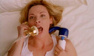 magic wand orgasm - Season 4, Episode 8: the Magic Wand (here with the attachment used to  stimulate the G-spot) is the last-ditch attempt of Samantha to reach the  lost orgasm.